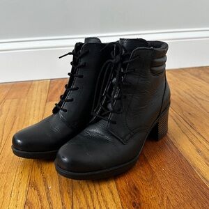 Clarks Black Women's Ankle Boots